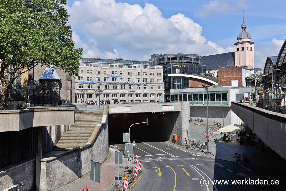 Unterführung Trankgasse unter Domtreppe